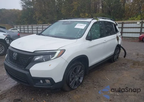 2021 Honda Passport Awd Ex-L из США, поврежденный, VIN 5FNYF8H59MB020545